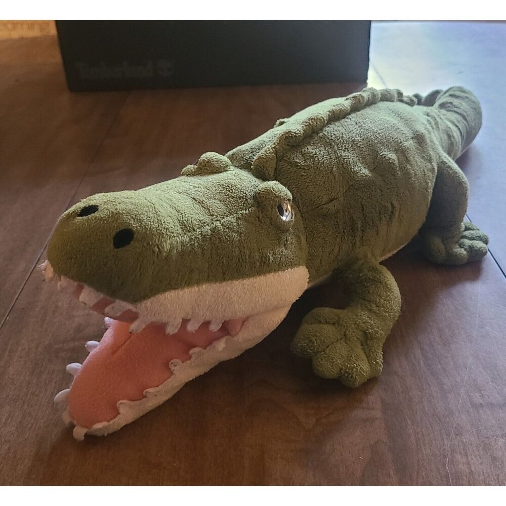 TIGER TALE TOYS Plush ALLIGATOR CROCODILE  2017 VIAHART Green 20" STUFFED TOY